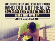 Aprenda inglês com citações #19: Many of life's failures are...