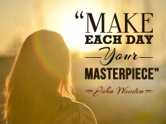 Aprenda inglês com citações #30: Make each day your...