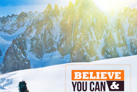 Aprenda inglês com citações #31: Believe you can and...