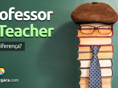 Qual a diferença entre Professor e Teacher?