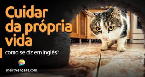 Como se diz "Cuidar da Própria Vida" em inglês?