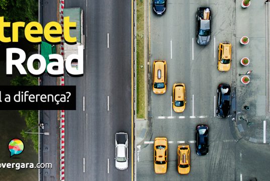 Qual a diferença entre Street e Road?