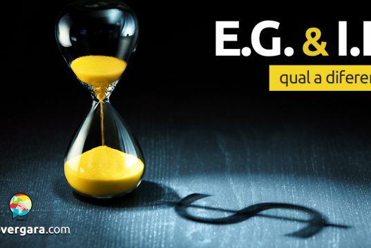 Qual a diferença entre E.G. e I.E.?