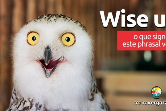 Wise Up | O que significa este phrasal verb?