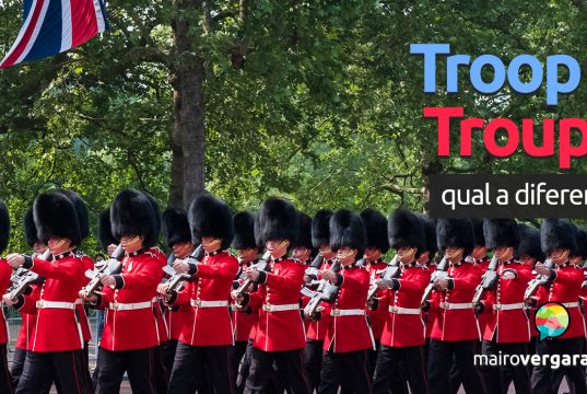 Qual a diferença entre Troop e Troupe?
