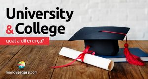 Qual a diferença entre University e College?