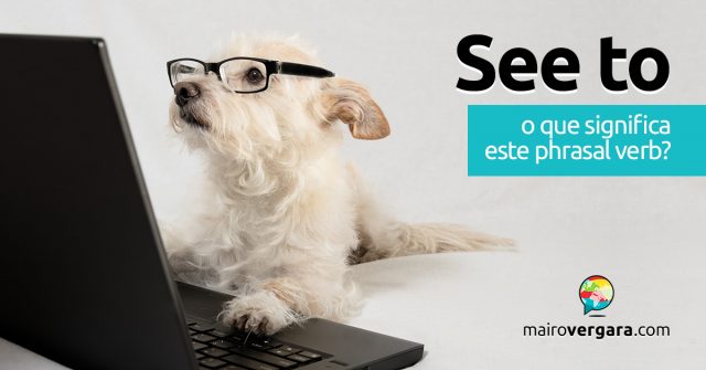 See To | O que significa este phrasal verb?