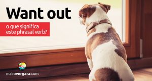 Want Out | O que significa este phrasal verb?