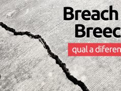 Qual a diferença entre Breach e Breech?