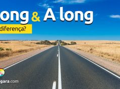 Qual a diferença entre Along e A Long?