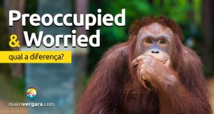 Qual a diferença entre Preoccupied e Worried?