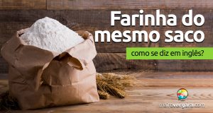 Como se diz "Farinha do Mesmo Saco" em inglês?