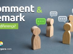 Qual a diferença entre Comment e Remark?