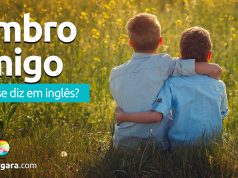 Como se diz “Ombro Amigo” em inglês?