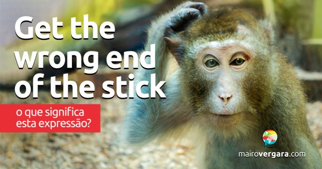 Get The Wrong End Of The Stick | O que significa esta expressão?