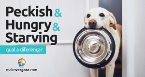 Qual a diferença entre Peckish, Hungry e Starving?
