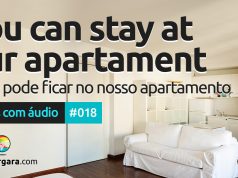 Textos Com Áudio #018 | You can stay at our apartment