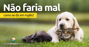 Como se diz “Não Faria Mal” em inglês?