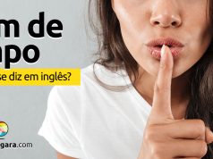 Como se diz “Fim de Papo” em inglês?