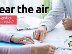 Clear The Air | O que significa esta expressão?