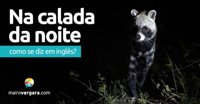 Como se diz “Na Calada da Noite” em inglês?