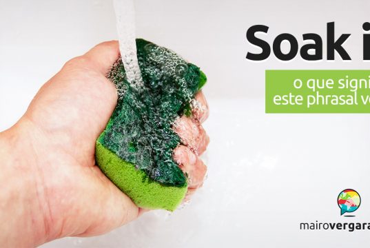 Soak In | O que significa este phrasal verb?