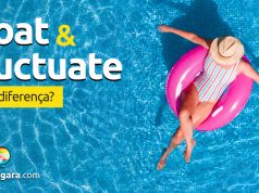 Qual é a diferença entre Float e Fluctuate?