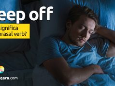 Sleep Off | O que significa este phrasal verb?