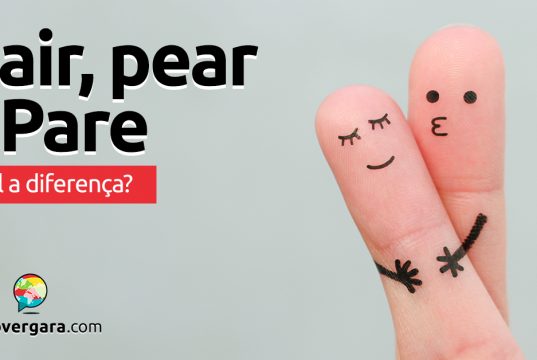 Qual a diferença entre Pair Pear e Pare?
