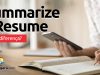 Qual é a diferença entre Summarize e Resume?