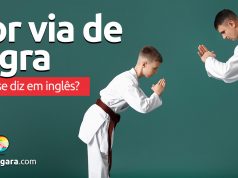 Como se diz “Por Via de Regra” em inglês?