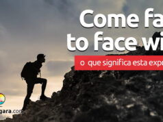 O que significa “face to face with” em inglês? O que significa "face to face with" em inglês? Descubra neste post através de vários exemplos com áudio em inglês.